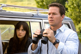 Zooey Deschanel and Mark Wahlberg in The Happening