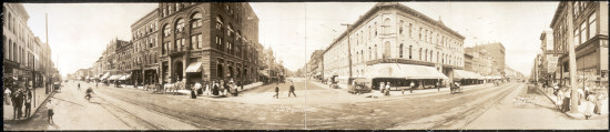 Pre-1892 downtown Davenport Pre-1892 downtown Davenport