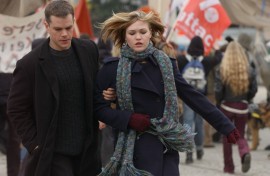 Matt Damon and Julia Stiles in The Bourne Supremacy