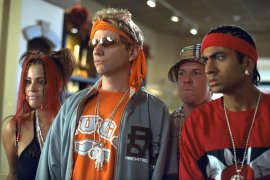 Keili Lefkovitz, Jamie Kennedy, Nick Swardson, and Kal Penn in Malibu's Most Wanted