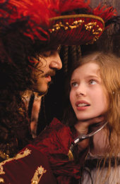 Jason Isaacs and Rachel Hurd-Wood in Peter Pan