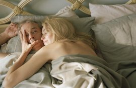 Bill Murray and Sharon Stone in Broken Flowers