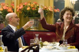 Stanley Tucci and Meryl Streep in Julie & Julia