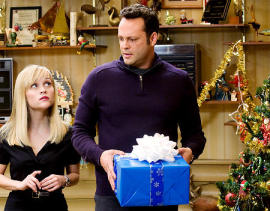 Reese Witherspoon and Vince Vaughn in Four Christmases