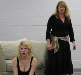 Maggie Woolley and Angela Rathman in Pericles: Prince of Tyre