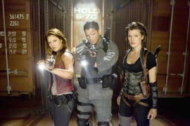 Ali Larter, Wentworth Miller, and Milla Jovovich in Resident Evil: Afterlife