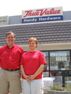 Handy True Value's Bob and Pam Votroubek