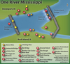One River Mississippi map