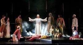 the Jesus Christ Superstar ensemble