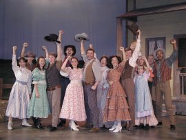 The Oklahoma! ensemble