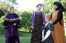 Gryan Woods, Grace Pheiffer, Anna Tunnicliff, and Susan Perrin-Sallak in The Winter's Tale