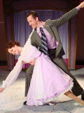 Erin Dickerson and Gabriel Beck in White Christmas