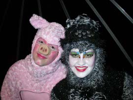 Ryan Westwood and Emily Christiansen in Charlotte's Web