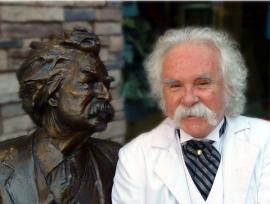 Jim Post as Mark Twain