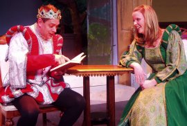 Joe Urbaitis and Heather McGonigle in Once Upon a Mattress