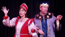 Valeree Pieper and Greg Golz in Once Upon a Mattress