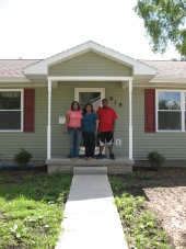 Alma Grimmett and her family