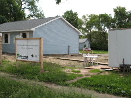 construction on Habitat home