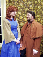 Erin O'Shea and J. Adam Lounsberry in Little Women