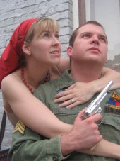 Melissa Anderson Clark and David Turley in Assassins