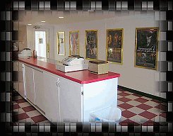 Maquoketa's 61 Drive-in concession area