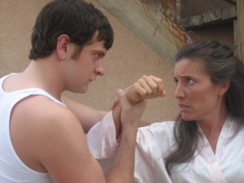 Eddie Staver III and Kimberly Furness in A Streetcar Named Desire