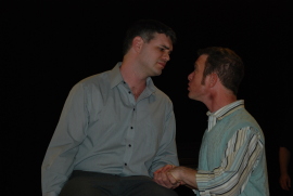 Andy Koski and J.C. Luxton in The Merchant of Venice