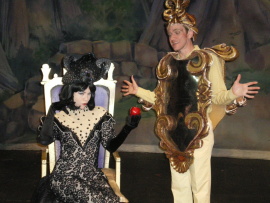 Laura Brigham and Mark Lingenfelter in Snow White