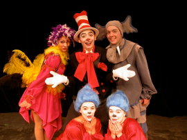 ensemble members from Seussical Jr.