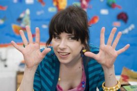 Sally Hawkins in Happy-Go-Lucky