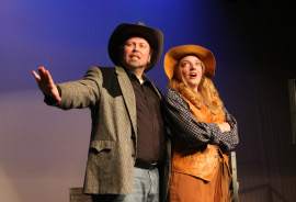 Wayne and Sheri Hess in Annie Get Your Gun