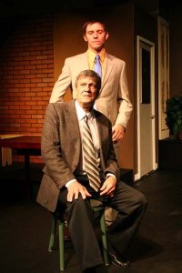 Pat Flaherty and Daniel DP Sheridan in Glengarry Glen Ross