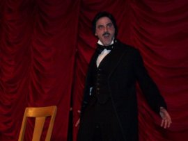 Duffy Hudson as Edgar Allan Poe in In the Shadow of the Raven