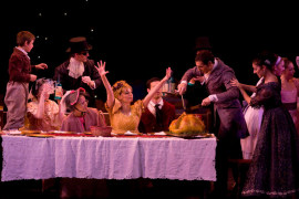 a scene from Ballet Quad Cities' 2008 production of The Nutcracker
