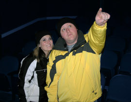 Jessica Nicol White and Chris White in 2009's Almost, Maine