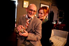 Ray Gabica and Jessica Flood in Who's Afraid of Virginia Woolf?