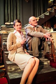 Jenny Winn and Ray Gabica in Who's Afraid of Virginia Woolf?