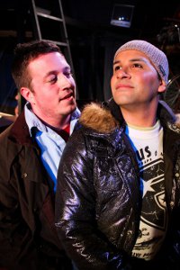 Rodney Swain and Joseph Baez in Rent