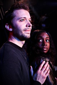 Steve Lasiter and Daryn Harrell in Rent