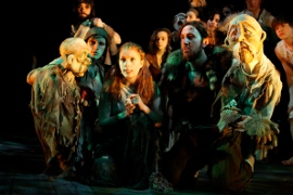 scene from Stefano Brancato's 2009 production of Icarus