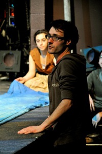 Stefano Brancato in rehearsal