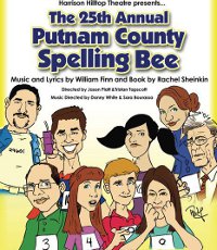 The Harrison Hilltop Theatre's poster for The 25th Annual Putnam County Spelling Bee