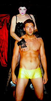 Tristan Tapscott and Justin Droegemueller in The Rocky Horror Show