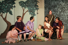 ensemble members in Genesius Guild's A Midsummer Night's Dream