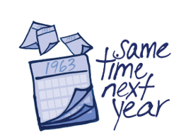 the Harrison Hilltop Theatre presents Same Time, Next Year