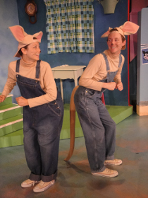 Jennifer Weingarten and Daniel Rairdin-Hale in If You Give a Mouse a Cookie