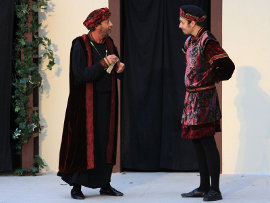 Pat Flaherty and Neil Friberg in Romeo & Juliet