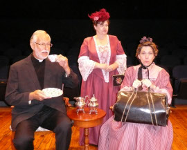 Ray Rogers, Terri Nelson, and Jackie Patterson in The Importance of Being Earnest