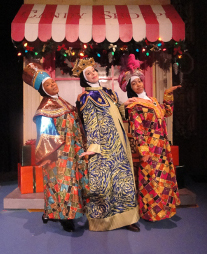 Courtney Washington, Jillian Prefach, and Kristen Jeter in Nuncrackers