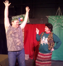 James Fairchild and David Turley in A Tuna Christmas